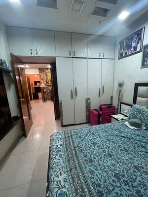 Master Bedroom in 2 BHK Apartment at Serenity Complex, Andheri West – for Rent