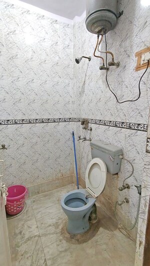 Bathroom in 1 BHK Builder Floor at Malviya Nagar – for Sale