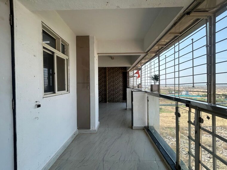 Balcony, kamdhenu-7th-heaven 2 Bedroom 1050 Sq.Ft. Apartment In Dhanori Pune 10303389