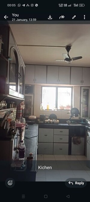 Kitchen in 2 BHK Apartment at Shreeram Shagun, Dhanori – for Rent
