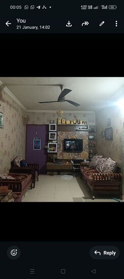 2 BHK + Pooja Room,Servant Room,Extra Room Apartment For Rent in Shreeram Shagun