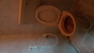 Bathroom in 2 BHK Independent House at Rt Nagar – for Rent