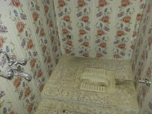 Bathroom in 2 BHK Independent House at Rt Nagar – for Rent