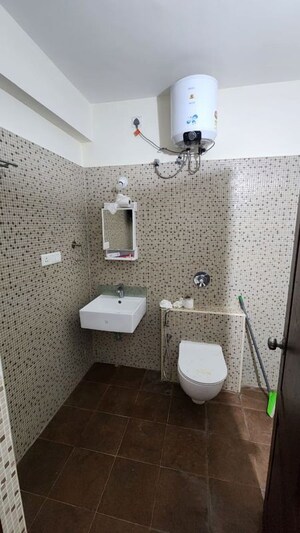 Bathroom in 3 BHK Apartment at SJR Blue Waters, Off Sarjapur Road – for Rent