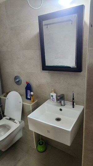 Bathroom in 3 BHK Apartment at SJR Blue Waters, Off Sarjapur Road – for Rent