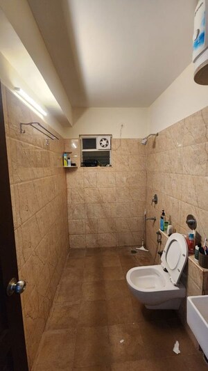 Bathroom in 2 BHK Apartment at Salarpuria Senorita, Sarjapur Road – for Rent