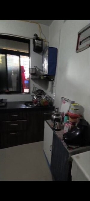 Kitchen in 1 BHK Apartment at Mahaavir Heritage, Kharghar Sector 35g – for Rent