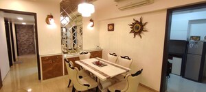 Dining area in 3 BHK Apartment at Lodha Belmondo, Gahunje – for Rent