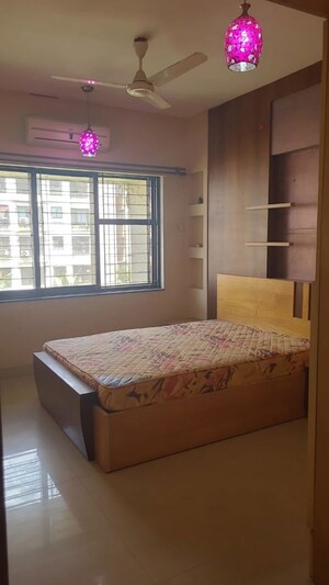 Bedroom in 3 BHK Apartment at K Raheja Palm Court, Malad West – for Rent