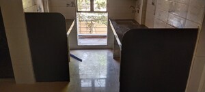 Kitchen in 3 BHK Apartment at Kanchan Nalanda CHS, Malad West – for Rent