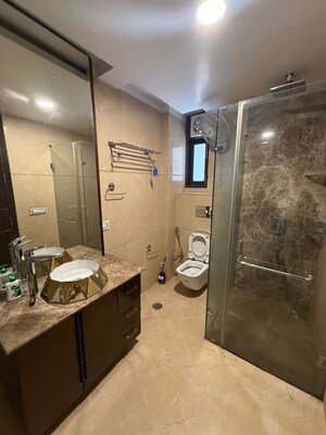 Kitchen in 3 BHK Builder Floor at Delhi Cantonment – for Rent