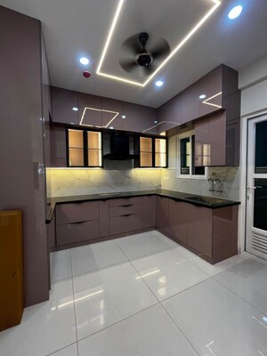 Kitchen in 3 BHK Apartment at Aparna Zenon, Puppalaguda – for Rent