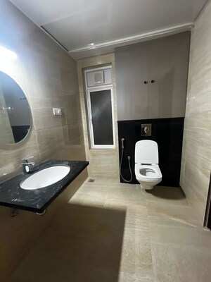 Bathroom in 3 BHK Apartment at Aparna Zenon, Puppalaguda – for Rent