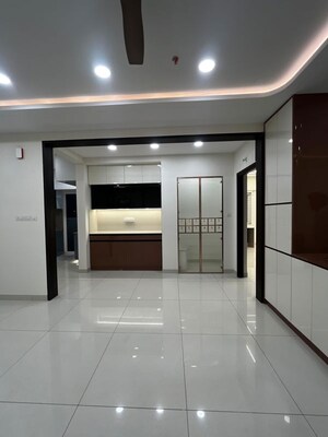 Building Lobby in 3 BHK Apartment at Aparna Zenon, Puppalaguda – for Rent