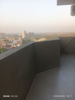 Balcony in 2 BHK Apartment at Pyramid Midtown, Sector 59 – for Rent
