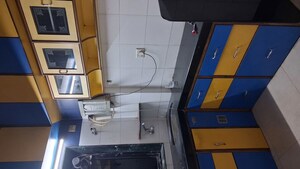 Kitchen in 1 BHK Apartment at Madhuri CHS Airoli, Airoli Sector 6 – for Rent