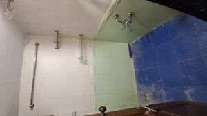 Bathroom in 1 BHK Apartment at Madhuri CHS Airoli, Airoli Sector 6 – for Rent