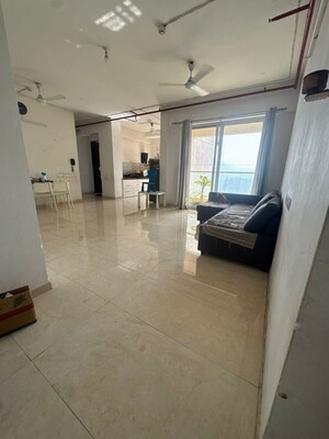 Living Room in 3 BHK Apartment at Newa Bhakti Park, T.T.C. Industrial Area – for Rent