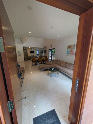 Living Room in 4 BHK Villa at Modern Soulace, Sarjapur Road – for Sale