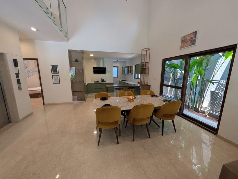 Dining area, modern-soulace 4 Bedroom 2054 Sq.Ft. Villa In Sarjapur Road Bangalore 10303526