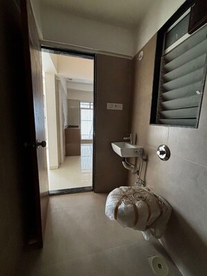 Bathroom in 2 BHK Apartment at Madhuban Shiv Dham Complex, Malad East – for Rent