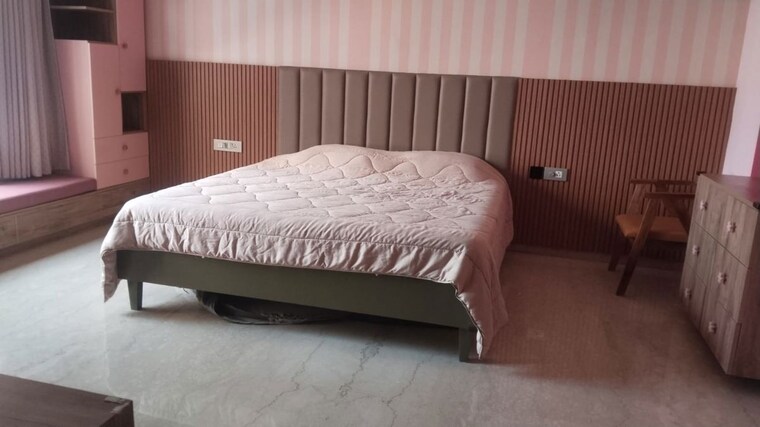 Bedroom, my-home-bhooja 4 Bedroom 4500 Sq.Ft. Apartment In Hi Tech City Hyderabad 10303585
