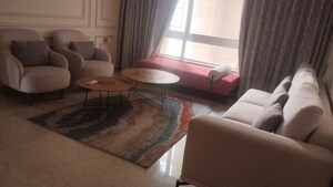 Living Room in 4 BHK Apartment at My Home Bhooja, Hi Tech City – for Rent