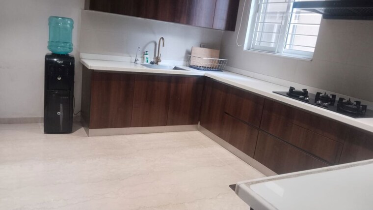 Kitchen, my-home-bhooja 4 Bedroom 4500 Sq.Ft. Apartment In Hi Tech City Hyderabad 10303585