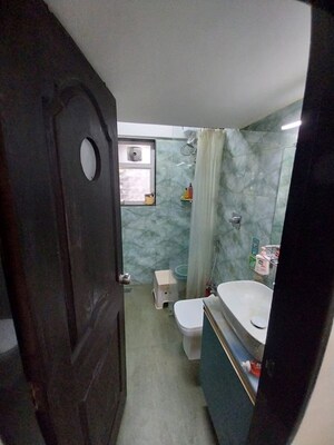 Attached Bathroom in 1 BHK Apartment at Sachdev Complex, Bhandup West – for Sale