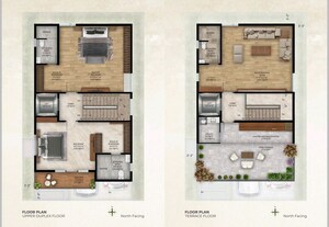 Floor Plan in 4 BHK Villa at MJ Terra Vista, S Bingipura – for Sale