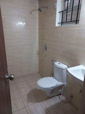 Bathroom in 3 BHK Apartment at Jains Prakruti, Jayanagar – for Rent