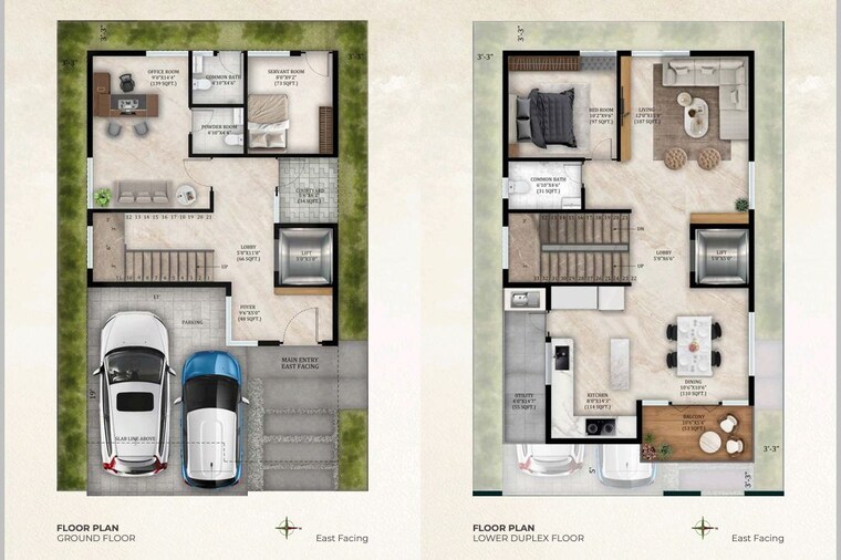 Floor Plan, mj-terra-vista 4 Bedroom 3275 Sq.Ft. Villa In S Bingipura Bangalore 10303647