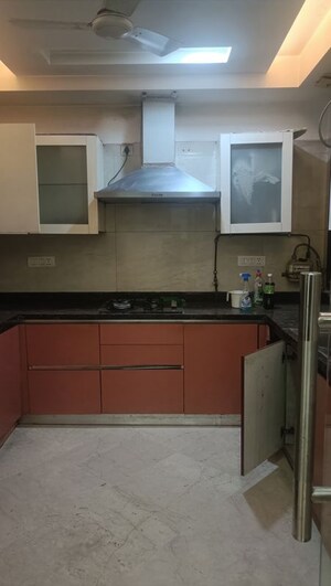Kitchen in 3 BHK Builder Floor at Saket – for Rent