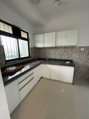 Kitchen in 1 BHK Apartment at Lalani Grandeur, Goregaon East – for Rent