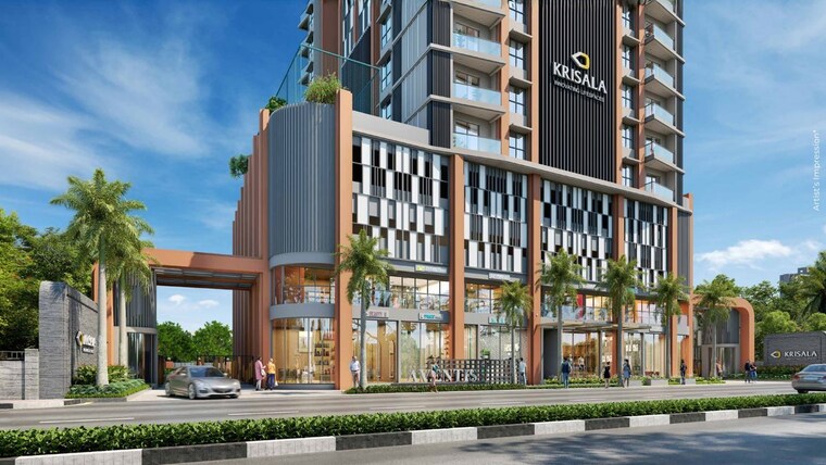 Exterior View, krisala-aventis 3 Bedroom 1116 Sq.Ft. Apartment In Tathawade Pune 10303636