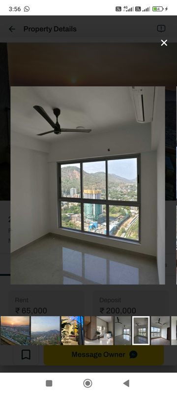 3 BHK Apartment For Rent in Dosti West County