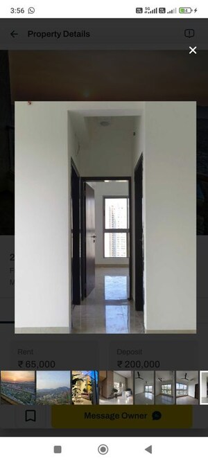 2 BHK Apartment For Rent in Dosti West County, Balkum Pada