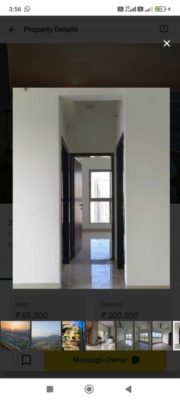 2 BHK Apartment For Rent in Dosti West County