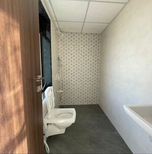 Bathroom in 1 BHK Apartment at Lalani Velentine Apartment 1 Wing D, Malad East – for Rent