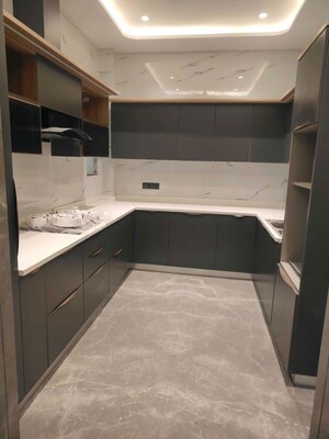 Kitchen in 3 BHK Builder Floor at Navjeevan Vihar – for Rent