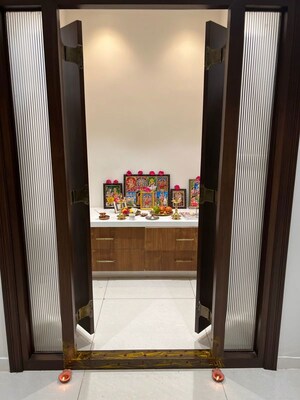 Bedroom in 3 BHK Apartment at Cybercity Marina Skies, Hi Tech City – for Rent