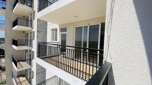 Balcony in 3 BHK Apartment at Omaxe The Resort, South Mullanpur – for Rent