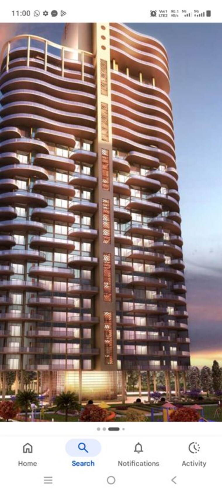 Exterior View, mahagun-marvella 5 Bedroom 6000 Sq.Ft. Apartment In Sector 78 Noida 10303760