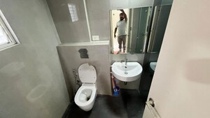 Bathroom in 2 BHK Apartment at Incor One City, Kukatpally – for Rent