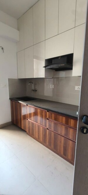 Kitchen in 3 BHK Apartment at Shalimar One World Belvedere Court 3, Gomti Nagar – for Rent