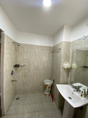 Bathroom in 2 BHK Apartment at Amrapali Heartbeat City, Sector 107 – for Rent