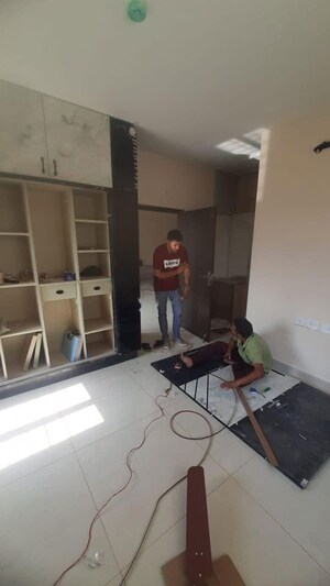 Living Room in 3 BHK Apartment at ASBL Spire, Kokapet – for Rent