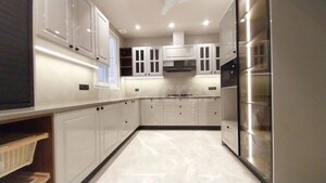 Kitchen in 3 BHK Builder Floor at Sarvapriya Vihar – for Rent