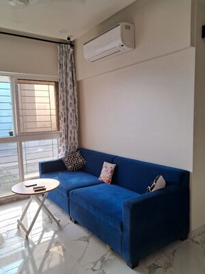 Living Room in 2 BHK Apartment at Raheja Ridgewood, Goregaon East – for Rent