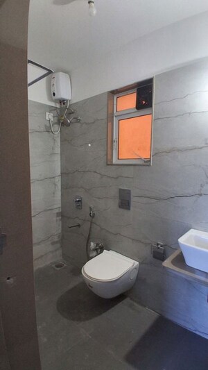 Bathroom in 1 BHK Apartment at Rishabraj Sujai, Malad East – for Rent